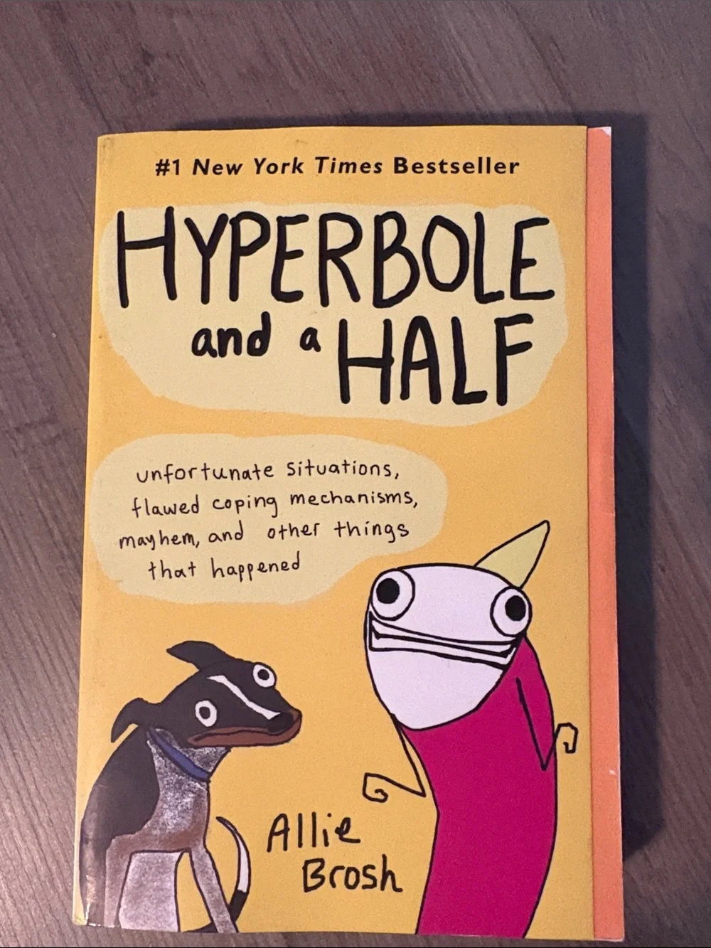 - Hyperbole and a Half (Yellow & Pink Cover)